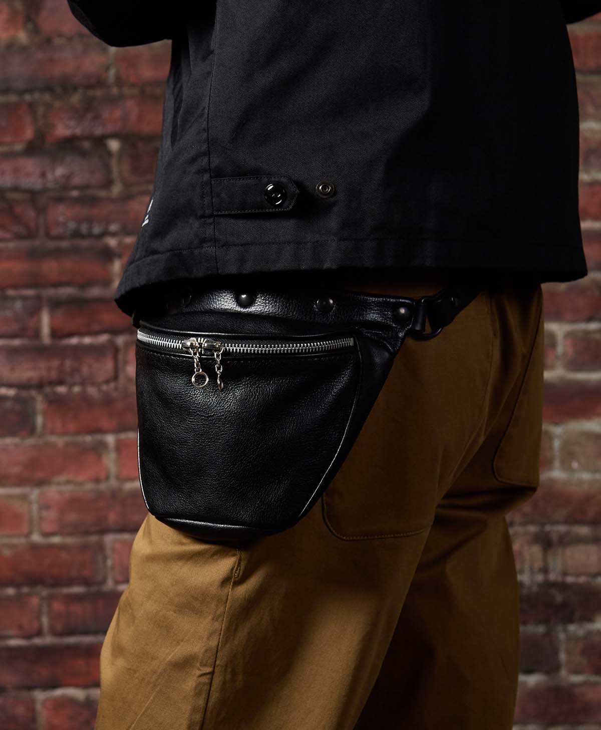 HFG/WAIST SIDE BAG-S/ BLACK