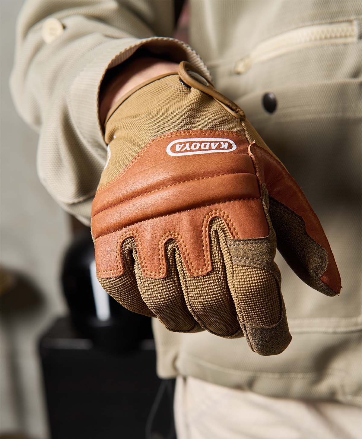 FREERIDE MESH GLOVE / brown