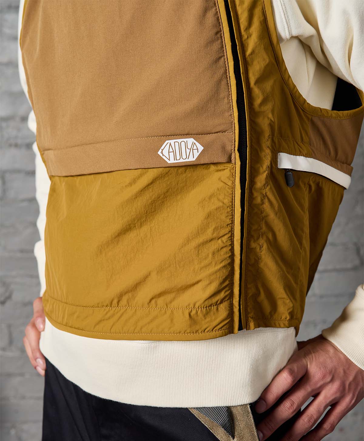 ANORAK VEST / Brown