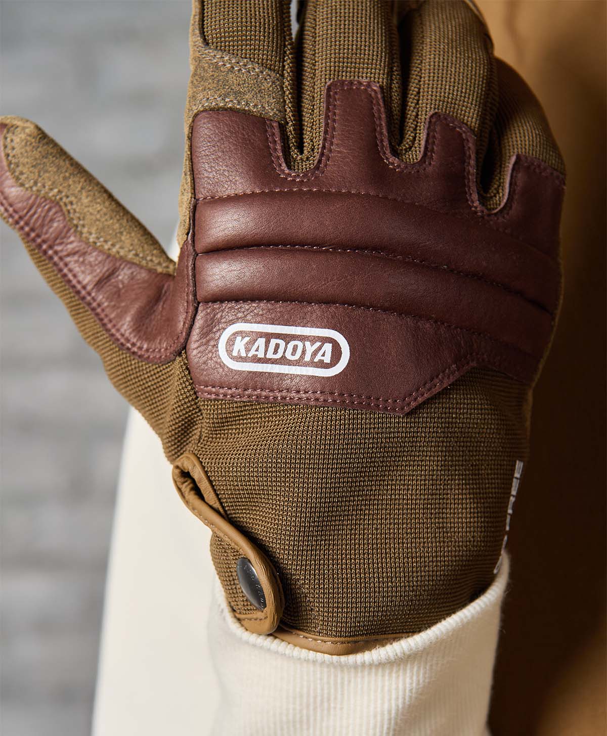 FREERIDE MESH GLOVE / khaki