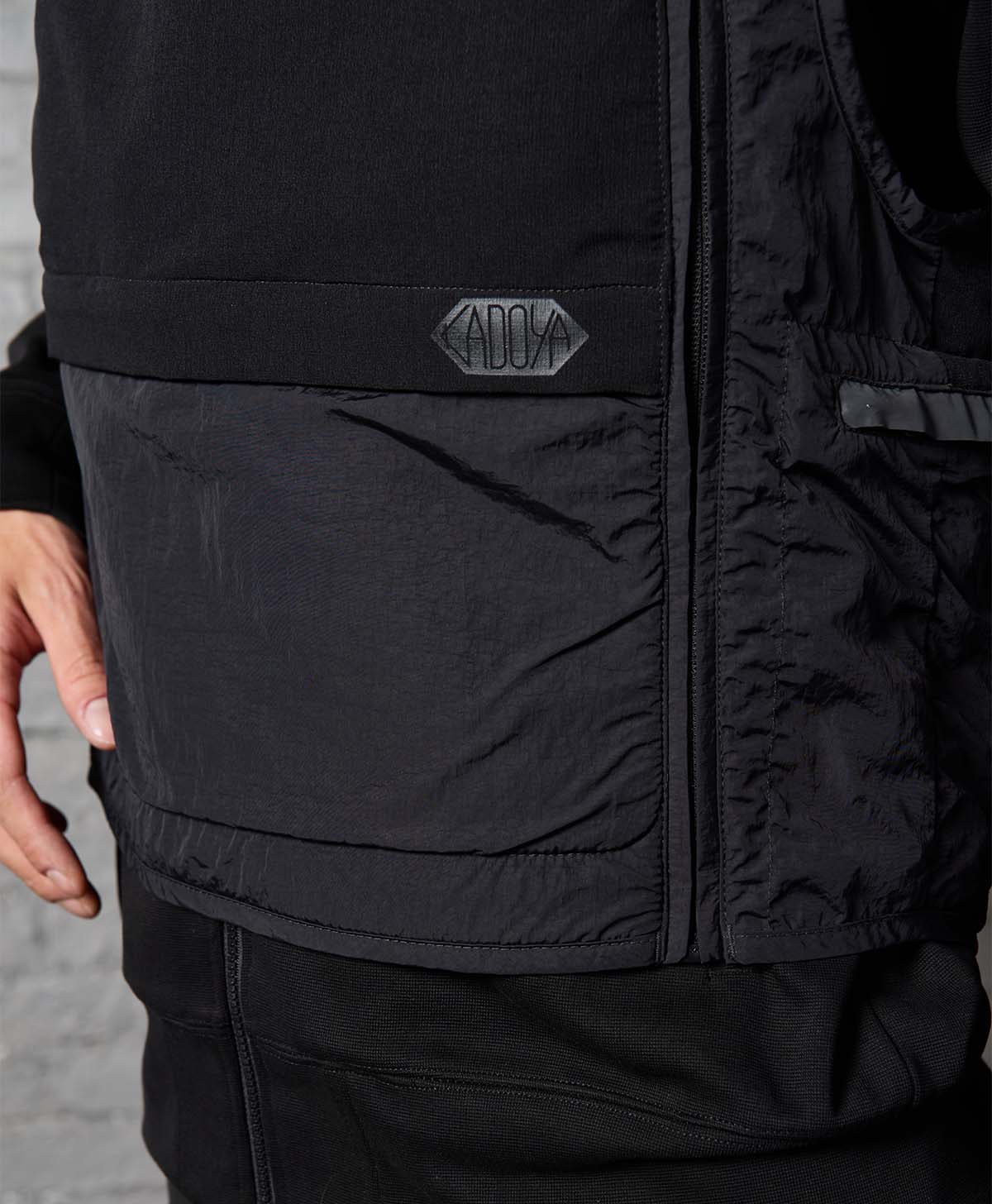 ANORAK VEST / BLACK