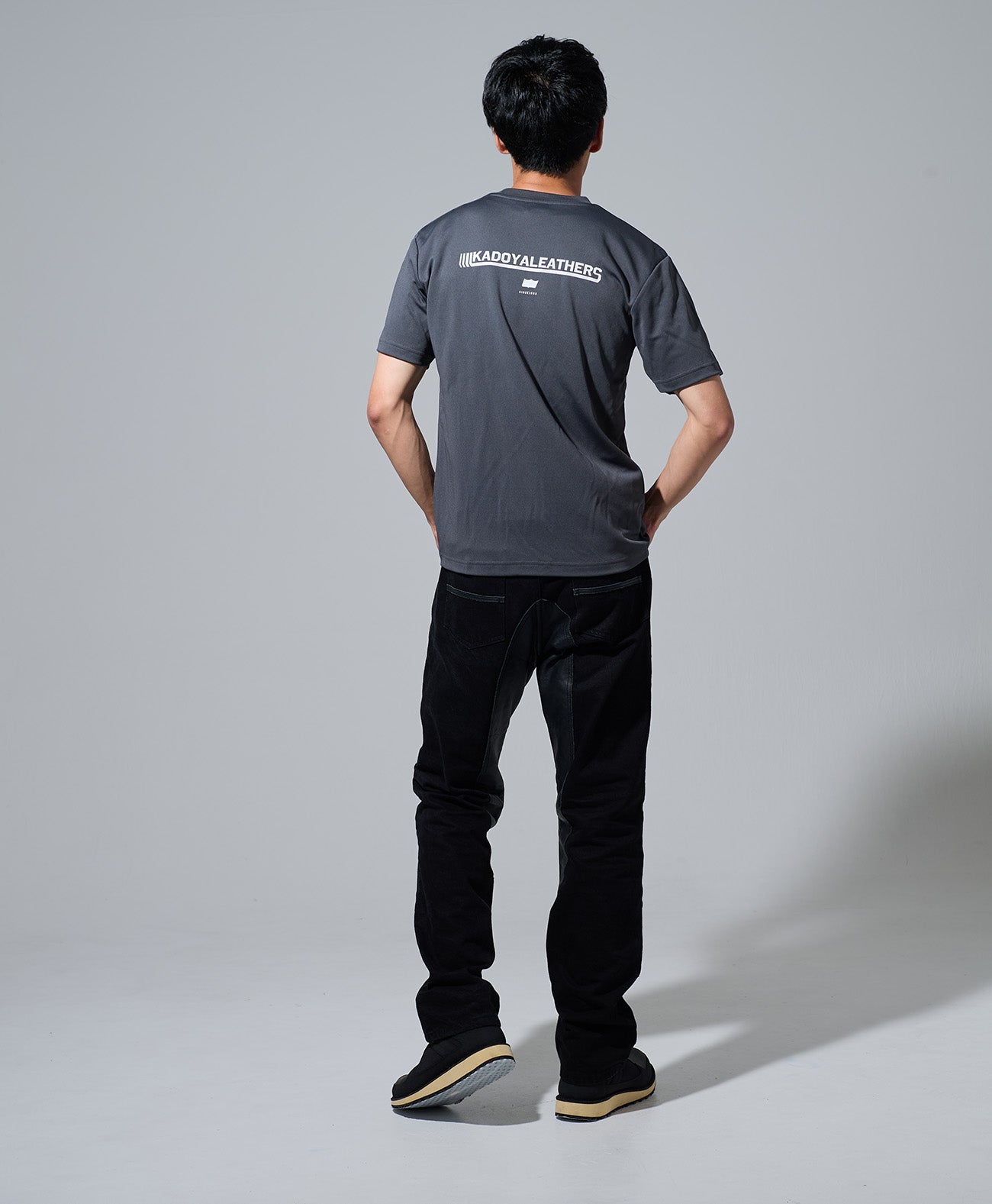 LEATHERS LOGO DRY-T / Gunmetal