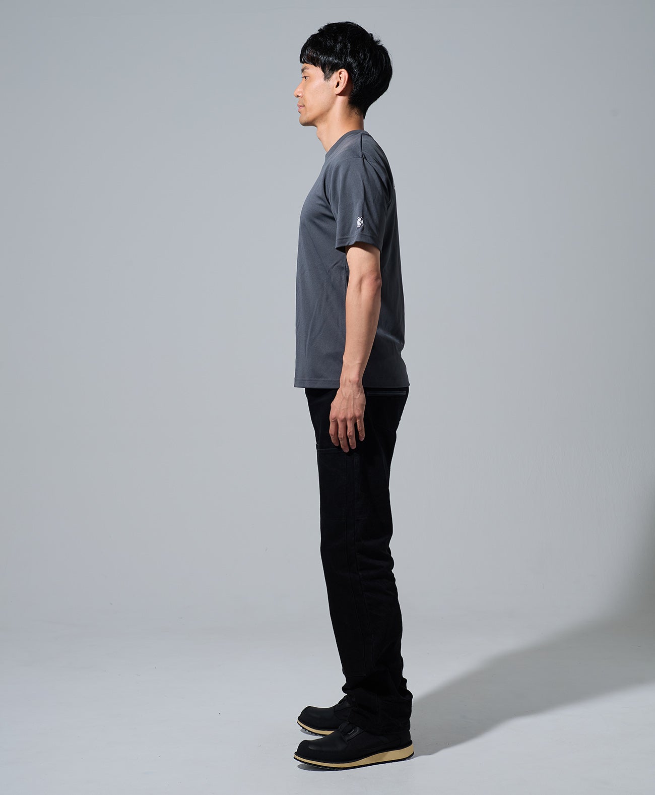LEATHERS LOGO DRY-T / Gunmetal