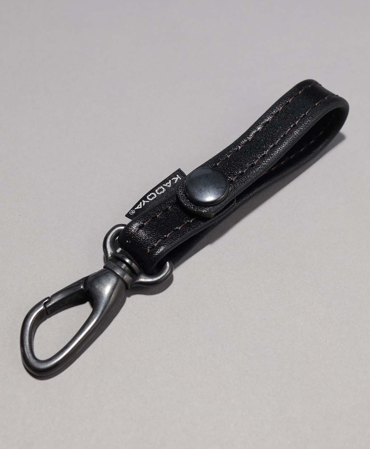 SNAP KEYHOLDER-B SS / Schwarz/Schwarz/Braun