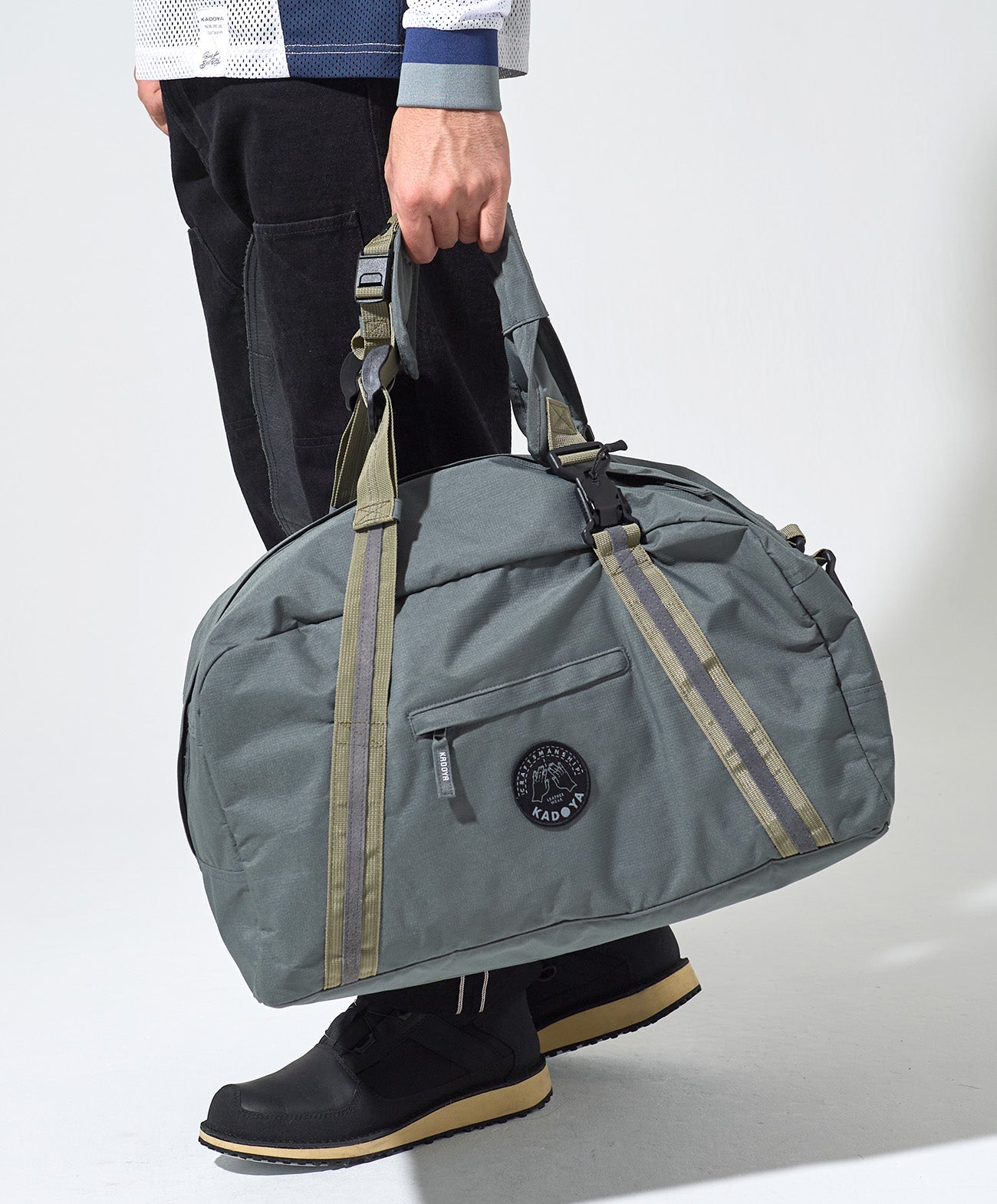 2WAY DUFFLE PACK / グレー