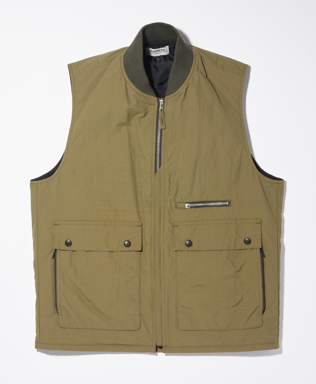 LAYER VEST / KHAKI