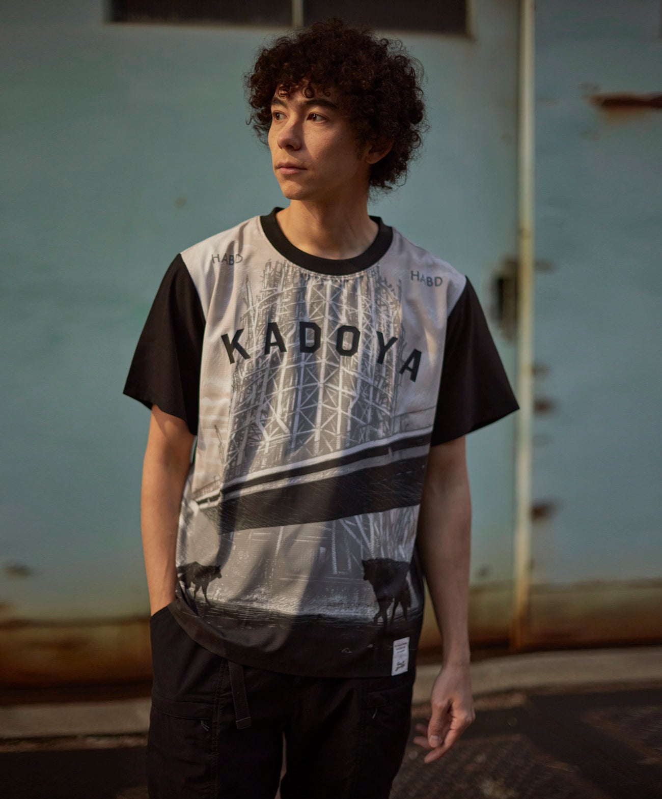 H184 B94 W72 サイズL 着用