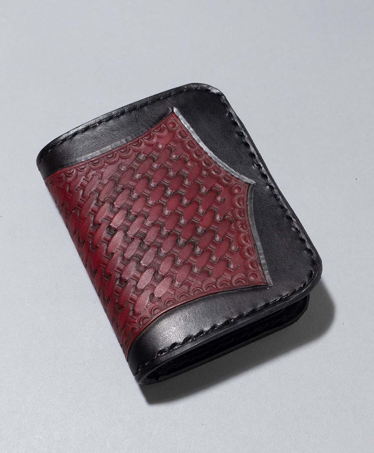 IRON HEART MIDDLE WALLET /BLACK /RED