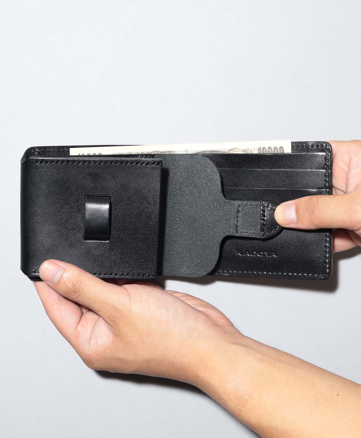 2FOLD SADDLE WALLET / Black