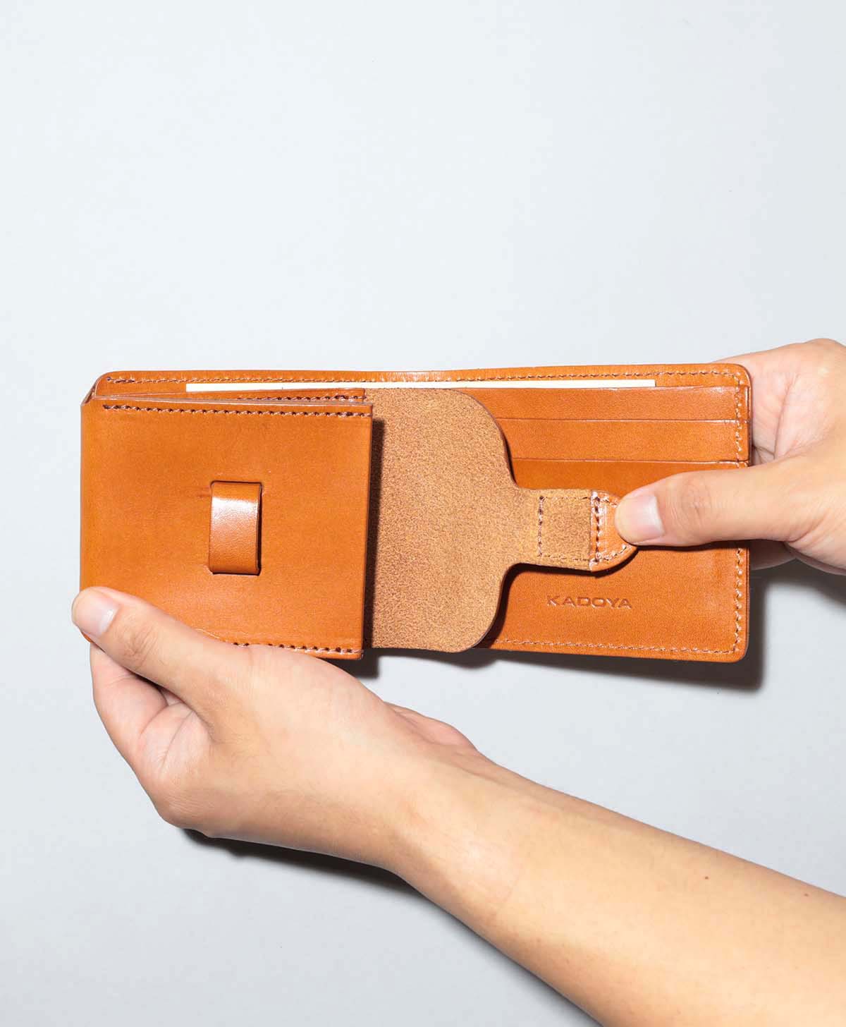 2FOLD SADDLE WALLET / 브라운