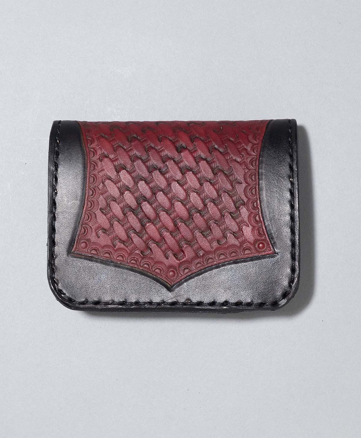 IRON HEART MIDDLE WALLET /BLACK /RED