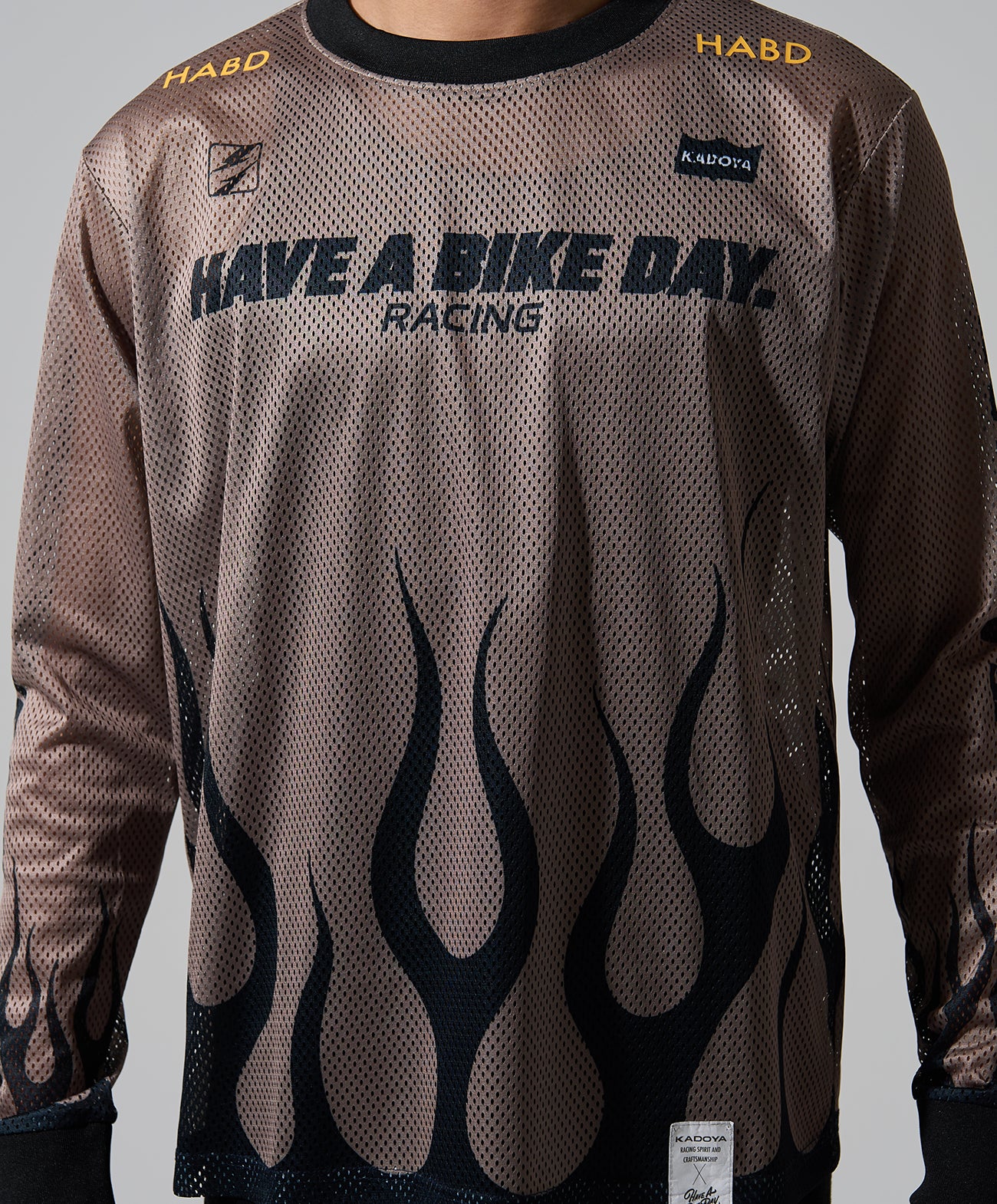 JERSEY TOP-FLAME / ベージュ