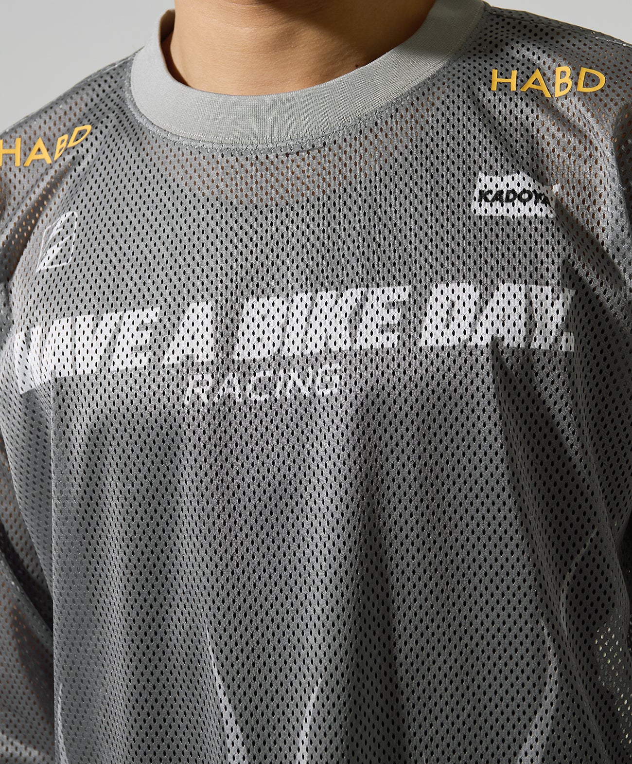 JERSEY TOP-FLAME / グレー