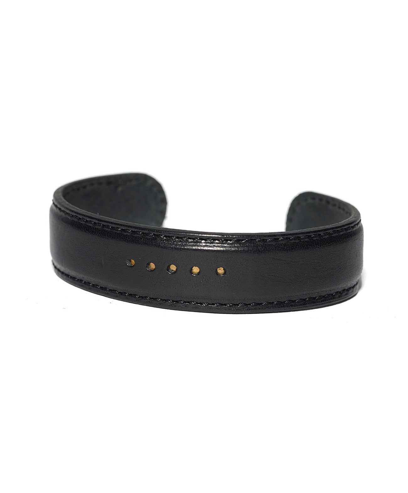 LEATHER BANGLE / ブラック
