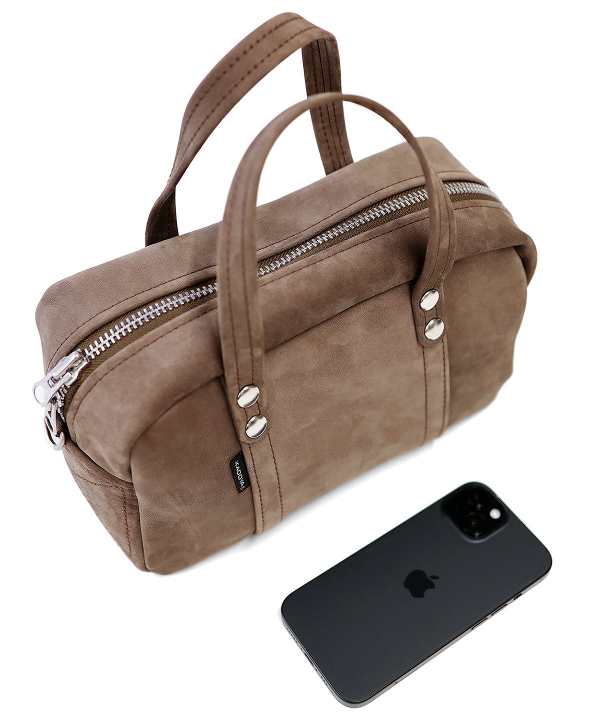 KM/MINI BOSTON - LTD / ヌバックブラウン