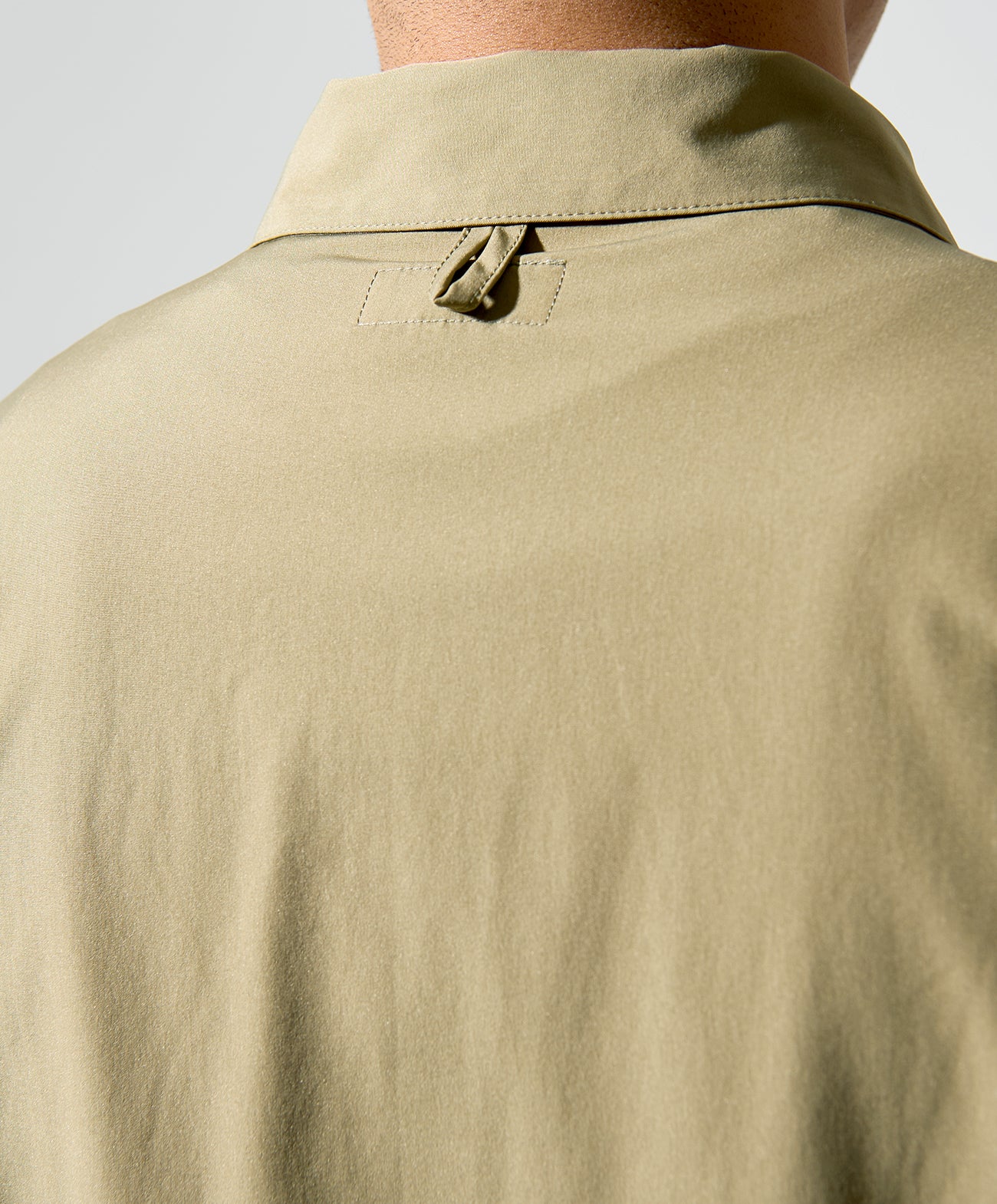 OPEN NECK SHIRT / ベージュ