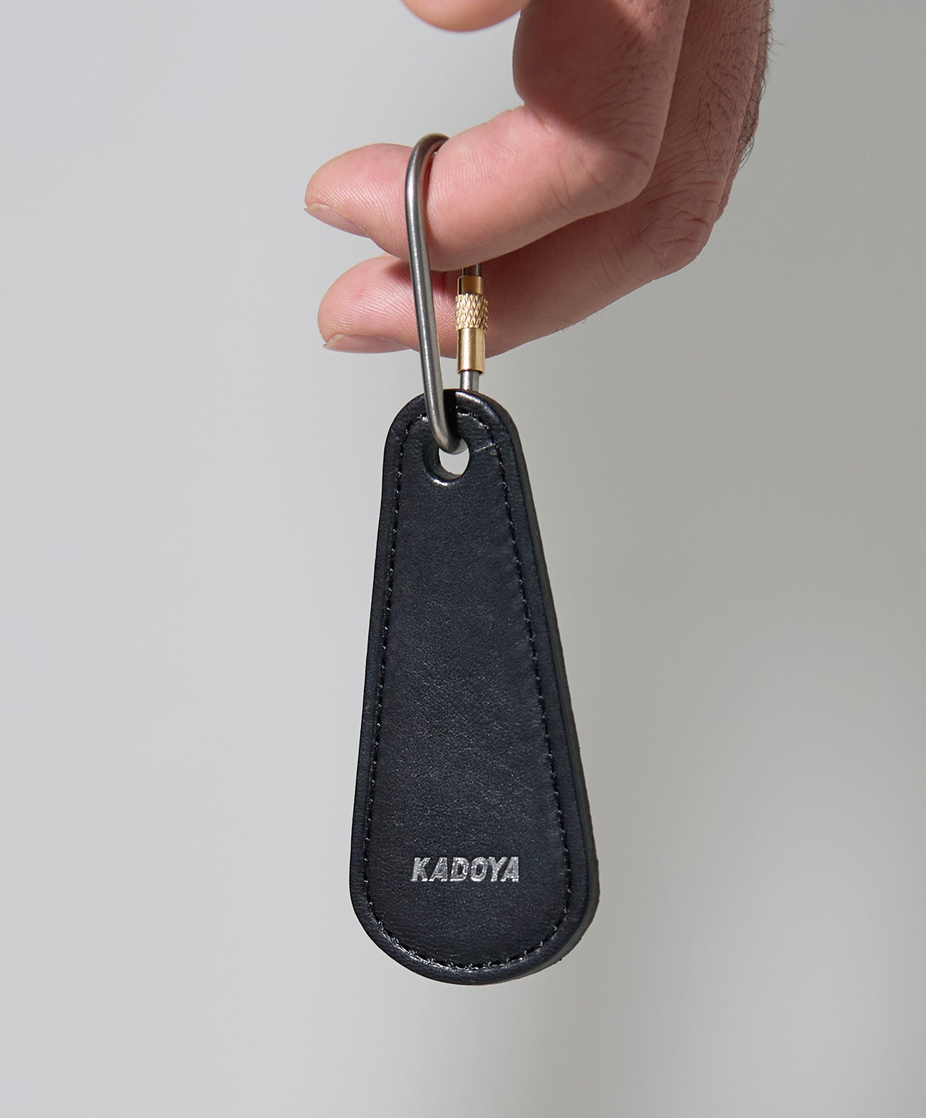TEARDROP KEY RING / ブラック
