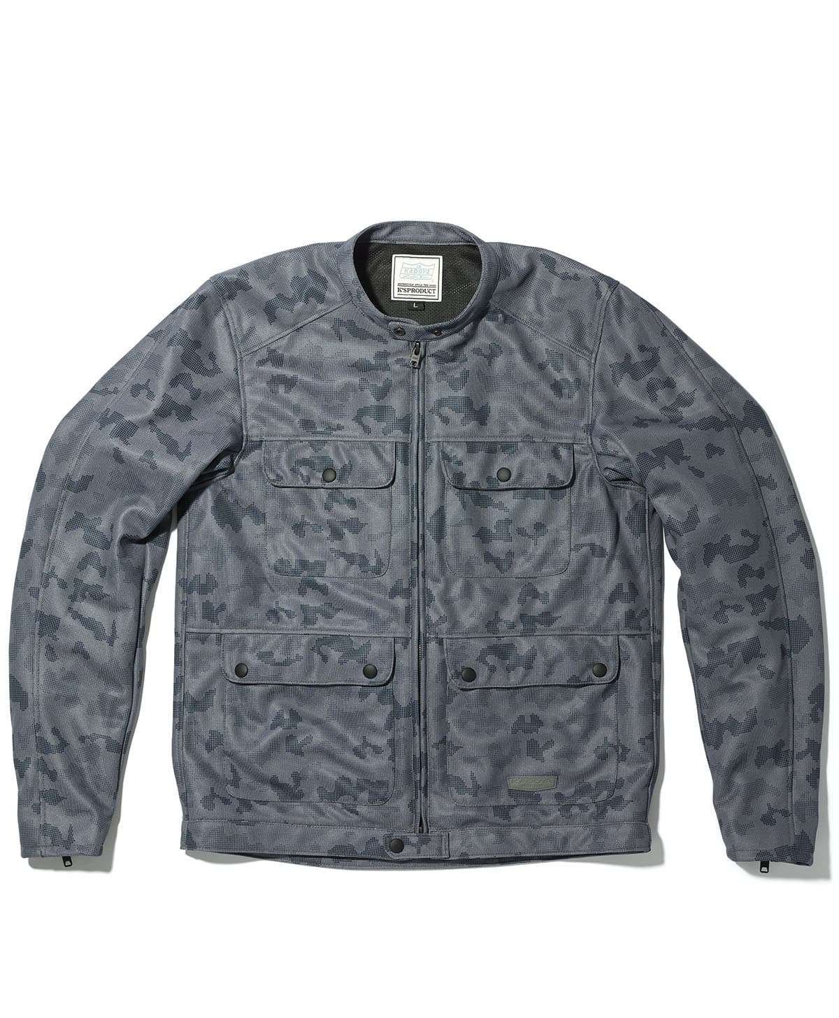 メッシュ素材のワークジャケット