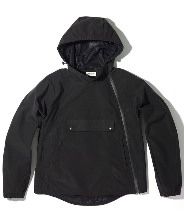 ROUND ZIP ANORAK / ブラック