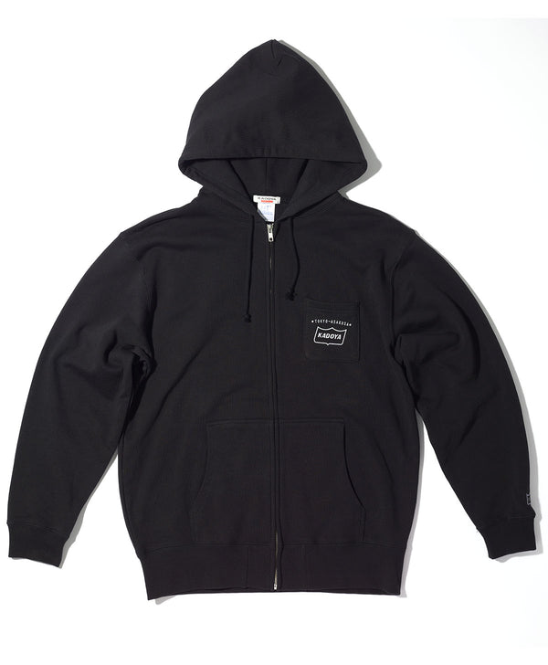 SWEAT ZIP PARKA / ブラック – カドヤ公式オンラインショップ