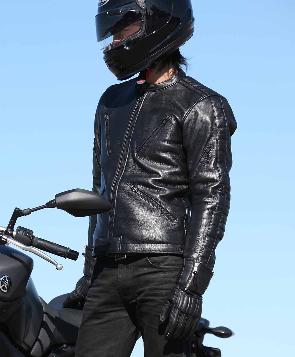 Leather jacket Leather single jacket | Kadoya official online shop