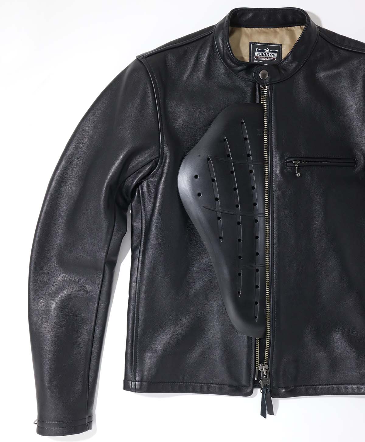 Leather jacket tight double leather jacket | Kadoya official 