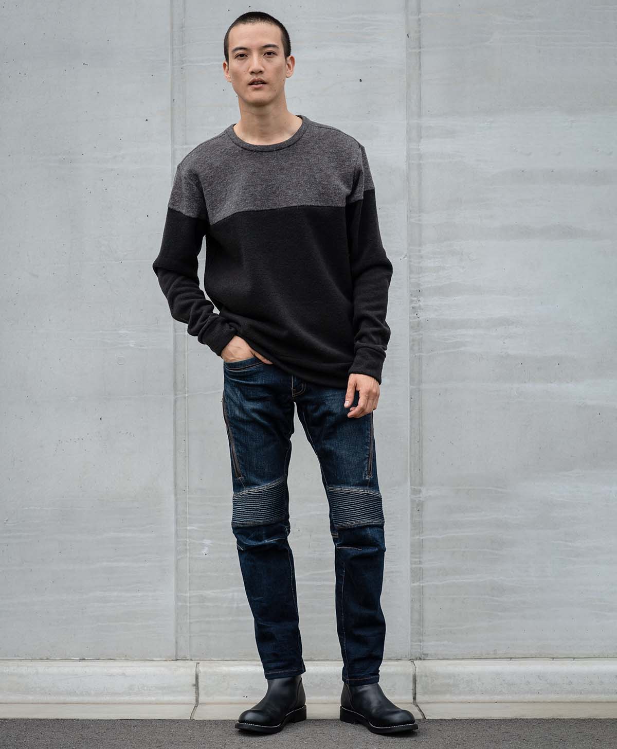 185cm 65kg サイズL Tシャツ着用