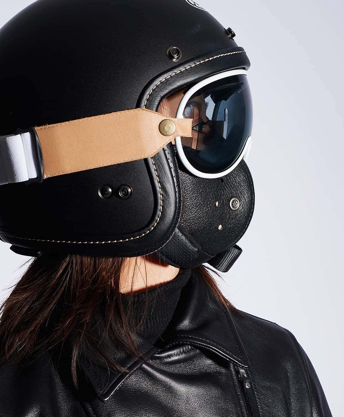 KEEP DISTANCE MASK COVER / BLACK