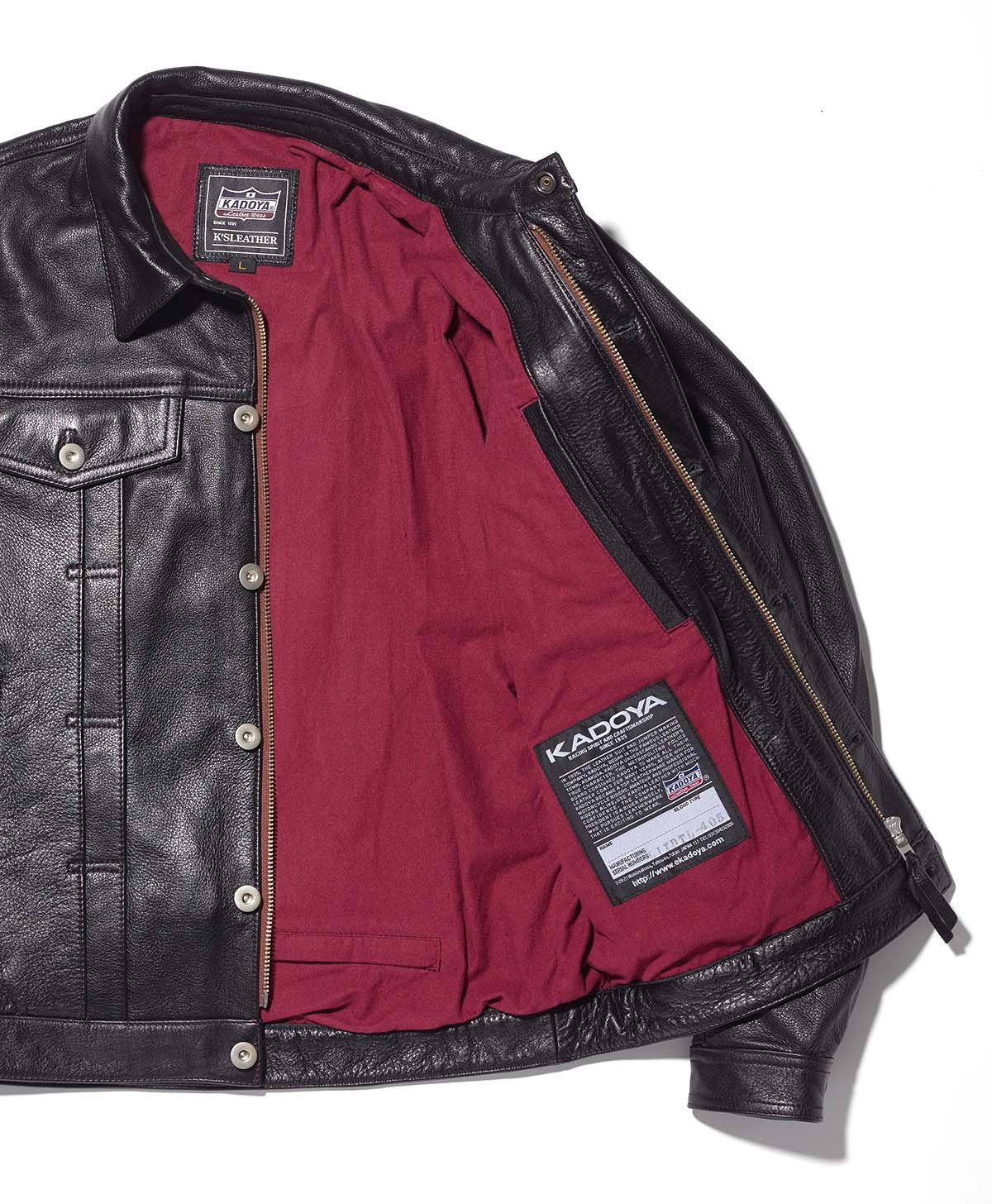 DT-LETHER JAC / Black