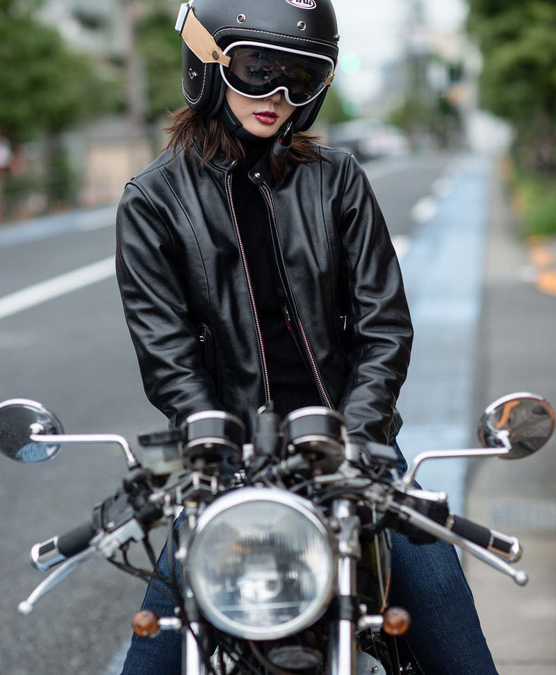 KADOYA　カドヤ　バイクジャケット　レディース　本革　Sバイク