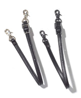 KM/LEATHER STRAP / ブラック/ブラック