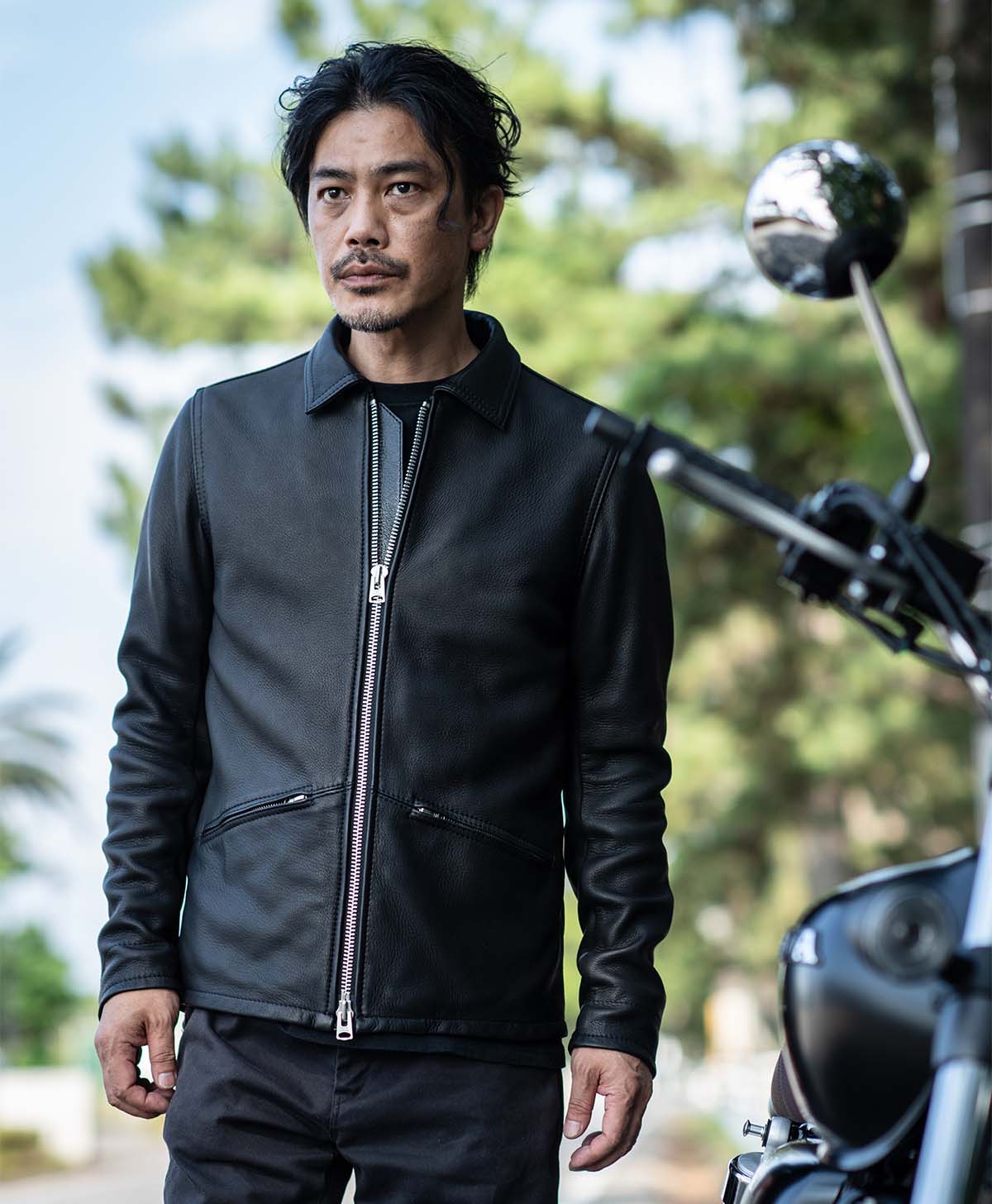 173cm 62kg サイズL Tシャツ着用