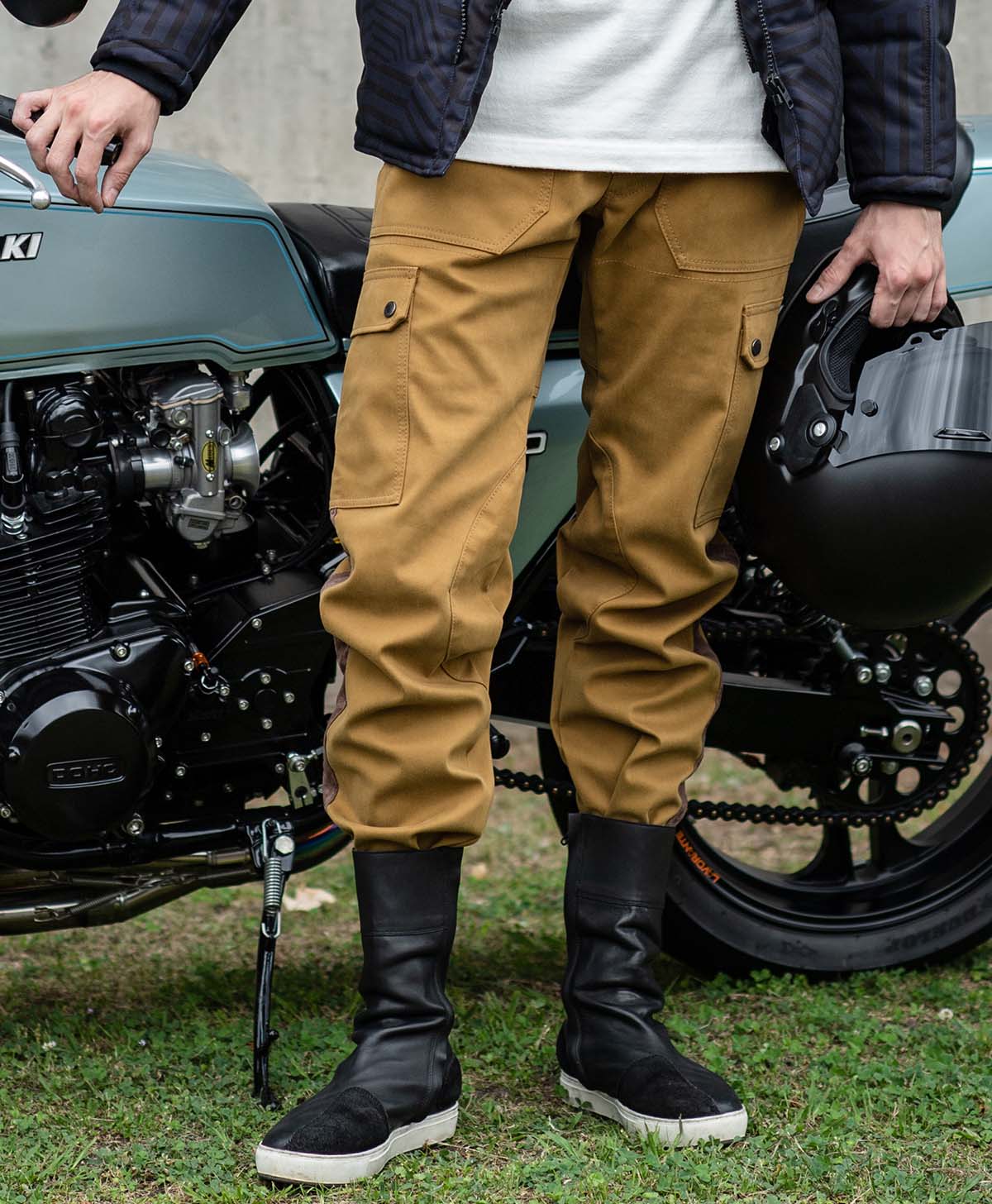 Windproof Cargo Pants Bike Wear | Kadoya Official Online Shop 