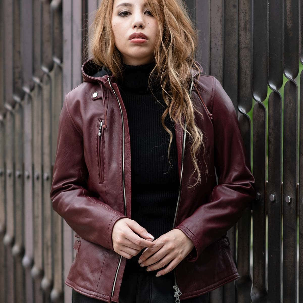 革ジャン フードレザージャケット｜カドヤ公式オンラインショップ  