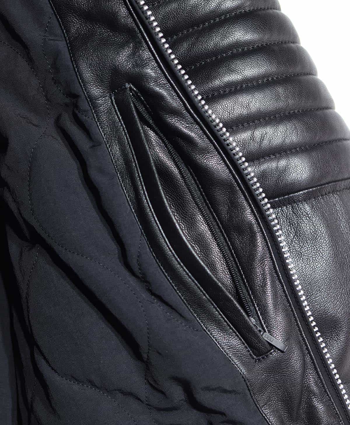 Leather jacket leather down padded | Kadoya official online shop