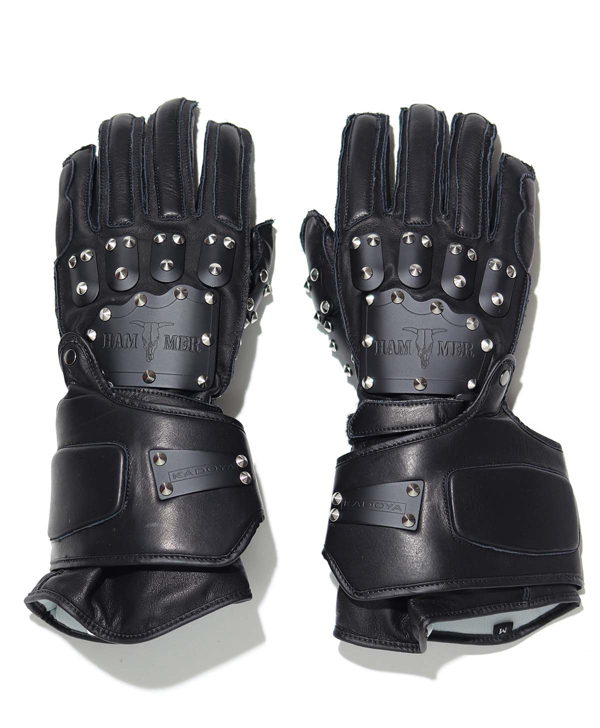 Hammer Gloves Gauntlets / Black/Black 