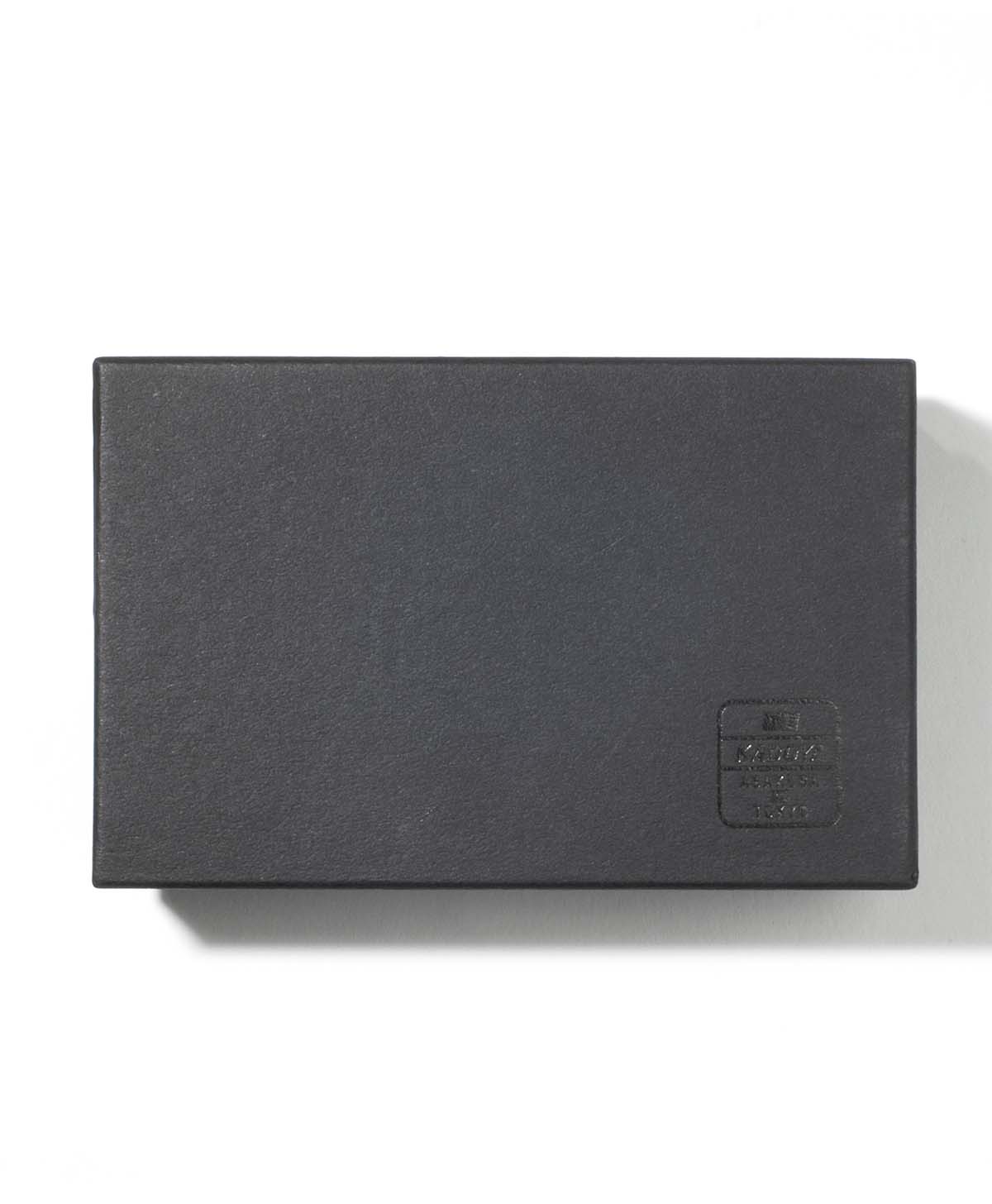Billetera compacta de caja clave / marrón