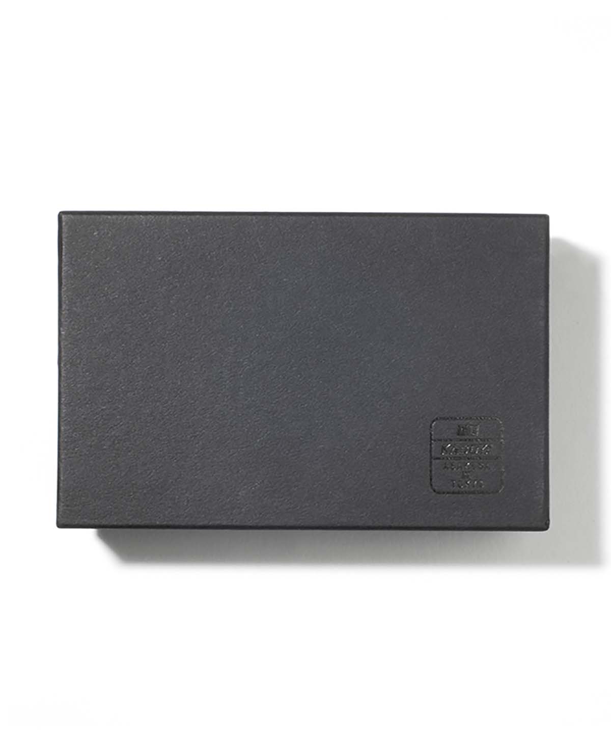 Billetera compacta de caja clave / negro