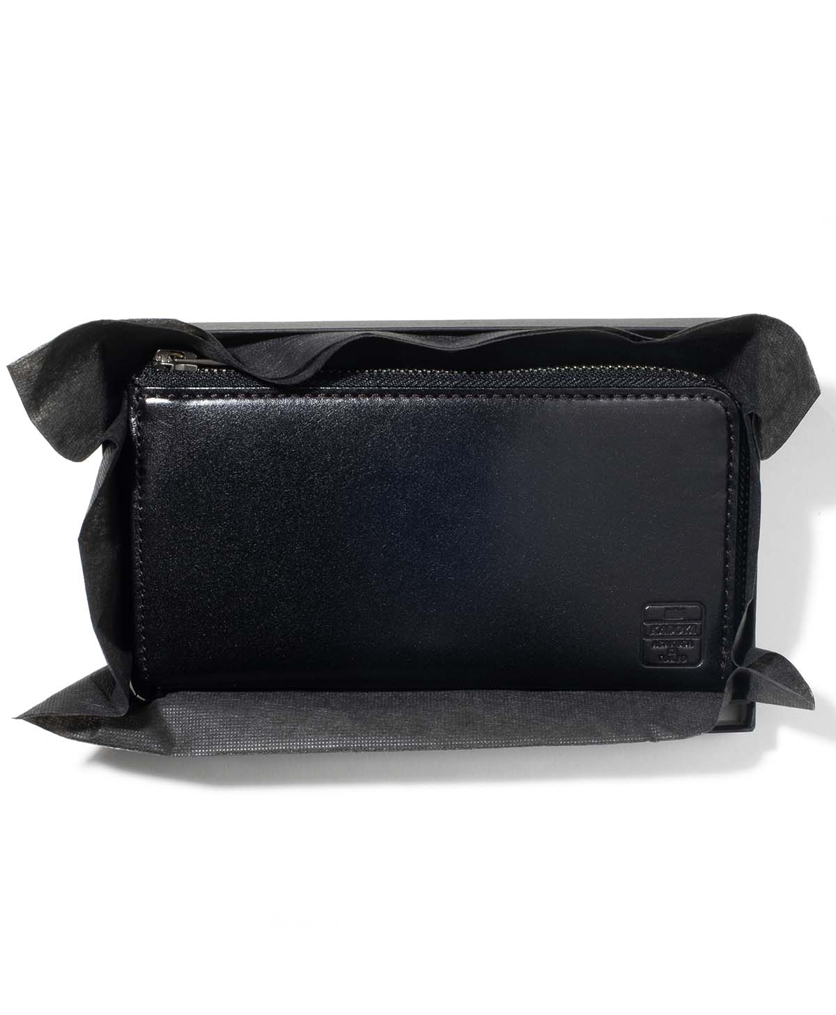 L ZIP -Kompakt -Brieftasche / Schwarz