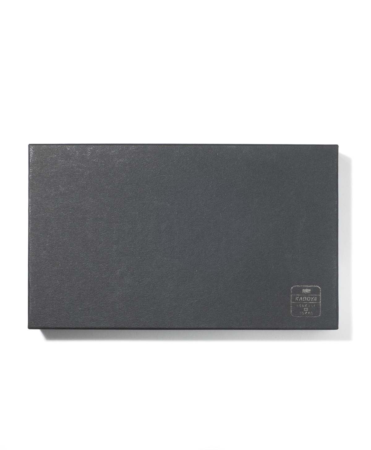 L portefeuille compact à zip / noir