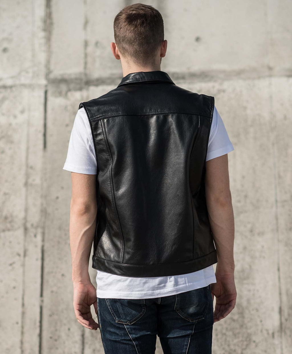 DT LEATHER VEST / ブラック – カドヤ公式オンラインショップ