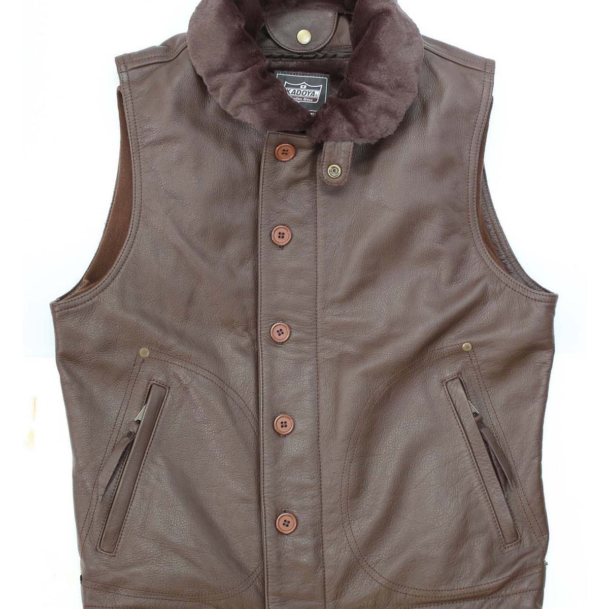 Leather Vest Leather Vest | Kadoya Official Online Shop | DECK 