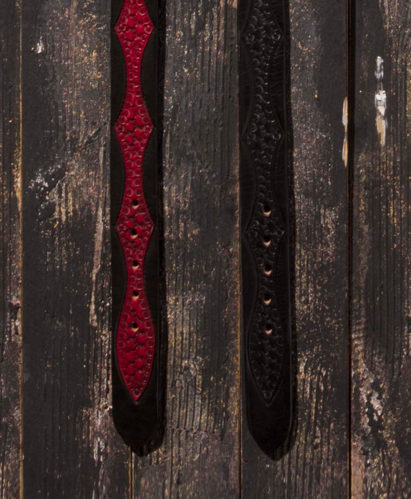 IRON HEART BELT / ブラック/ブラック カドヤ公式オンラインショップ