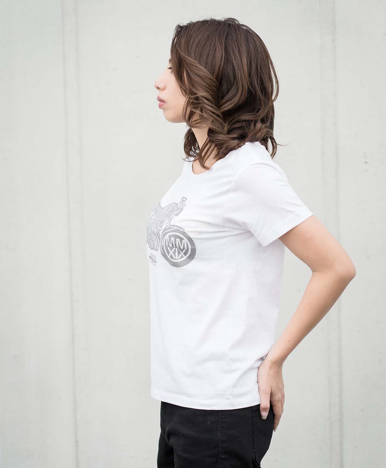 AUTHENTIC NINE-T / レディース｜KADOYA｜レディースTシャツ バイク