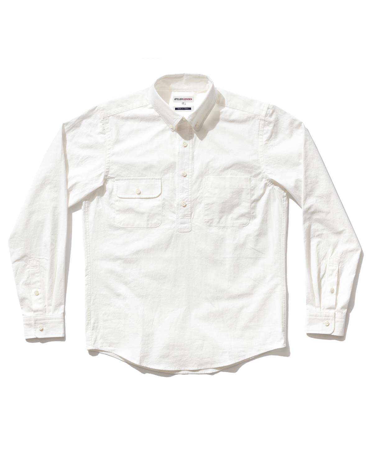 قميص عطلات PO-BD / أبيض