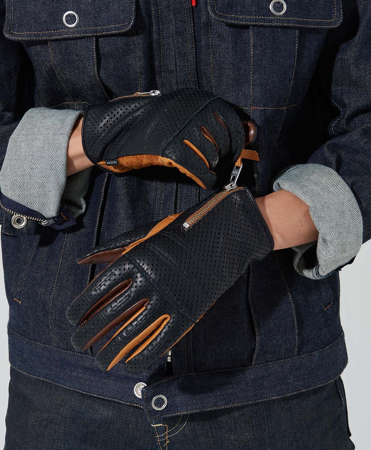 Glove Rox -Pl / Negro / Marrón
